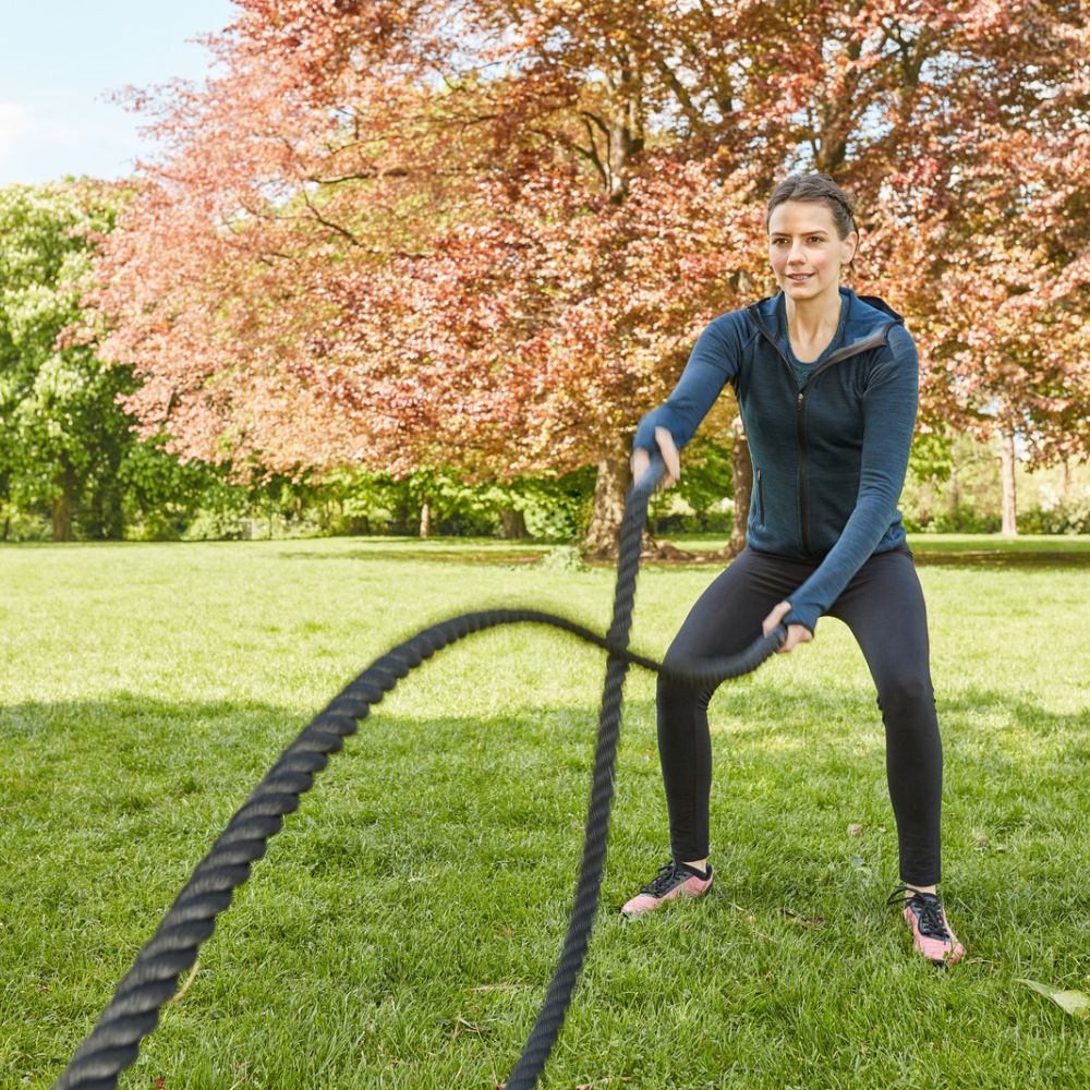 Battle rope 9 meter 38 mm.