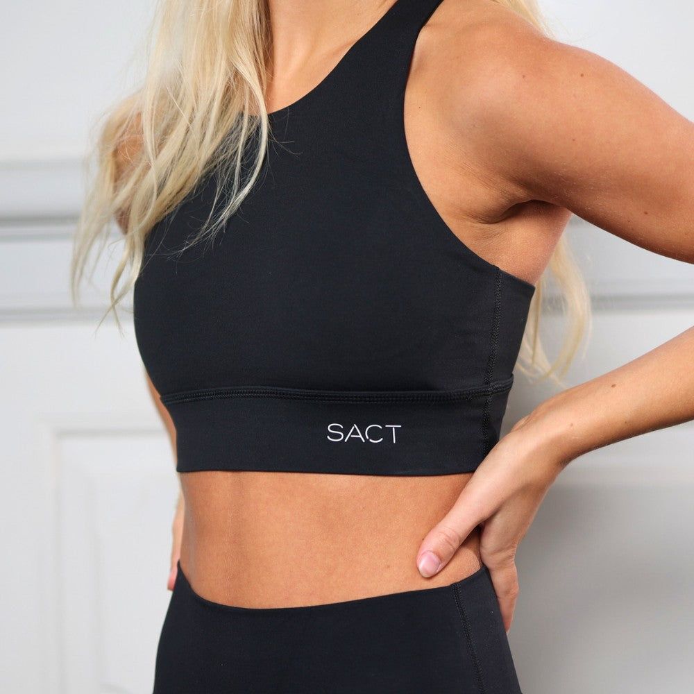 Lucca Sports Bra (Sort)