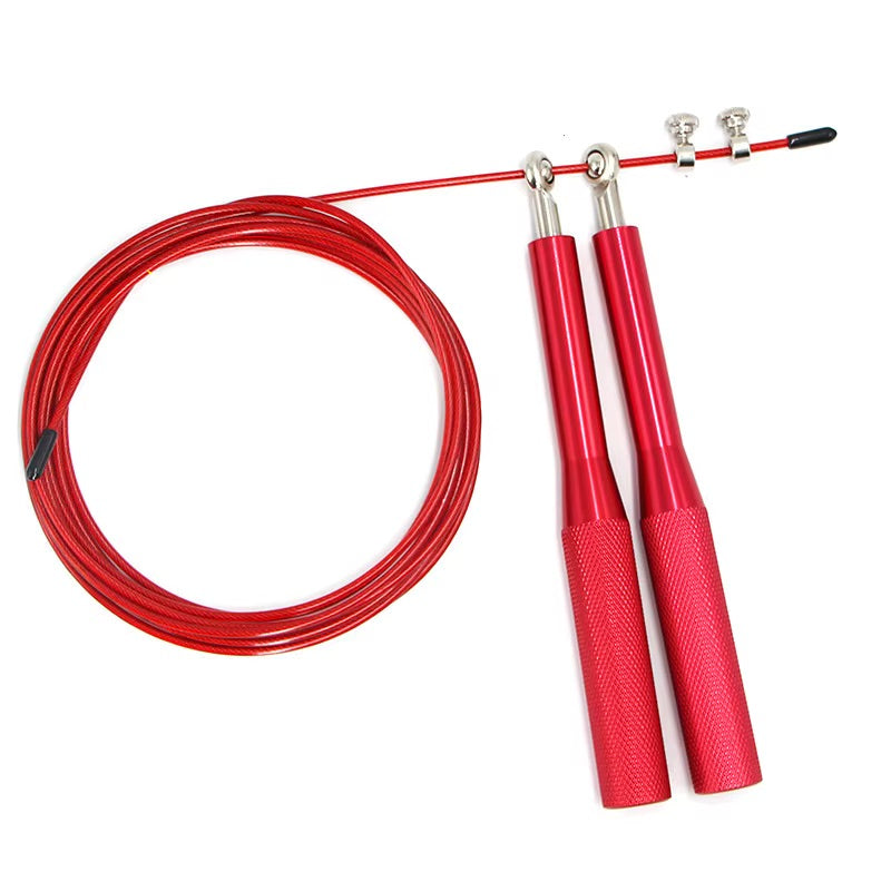 Speedrope Pro i rød (Aluminium greb) fra Sportsact