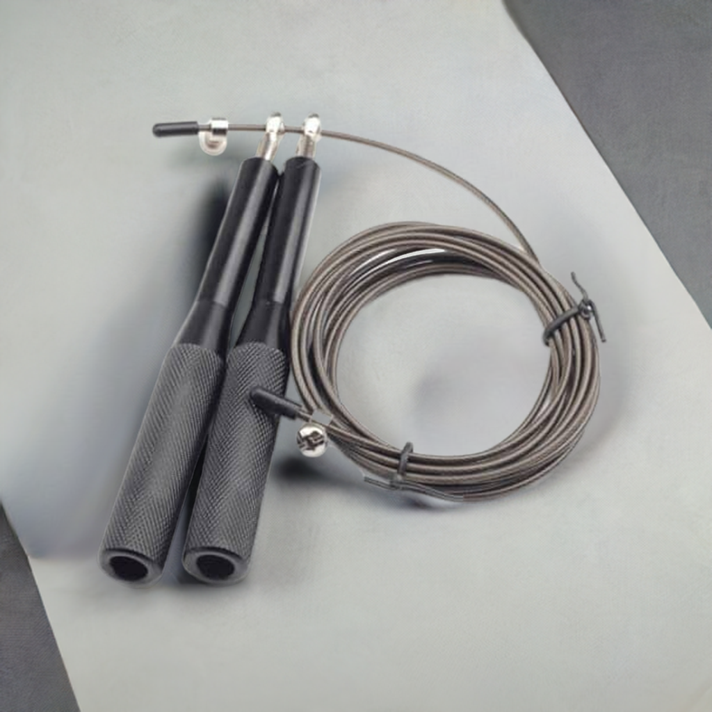 Speedrope PRO sort fra Sportsact (Aluminium greb)