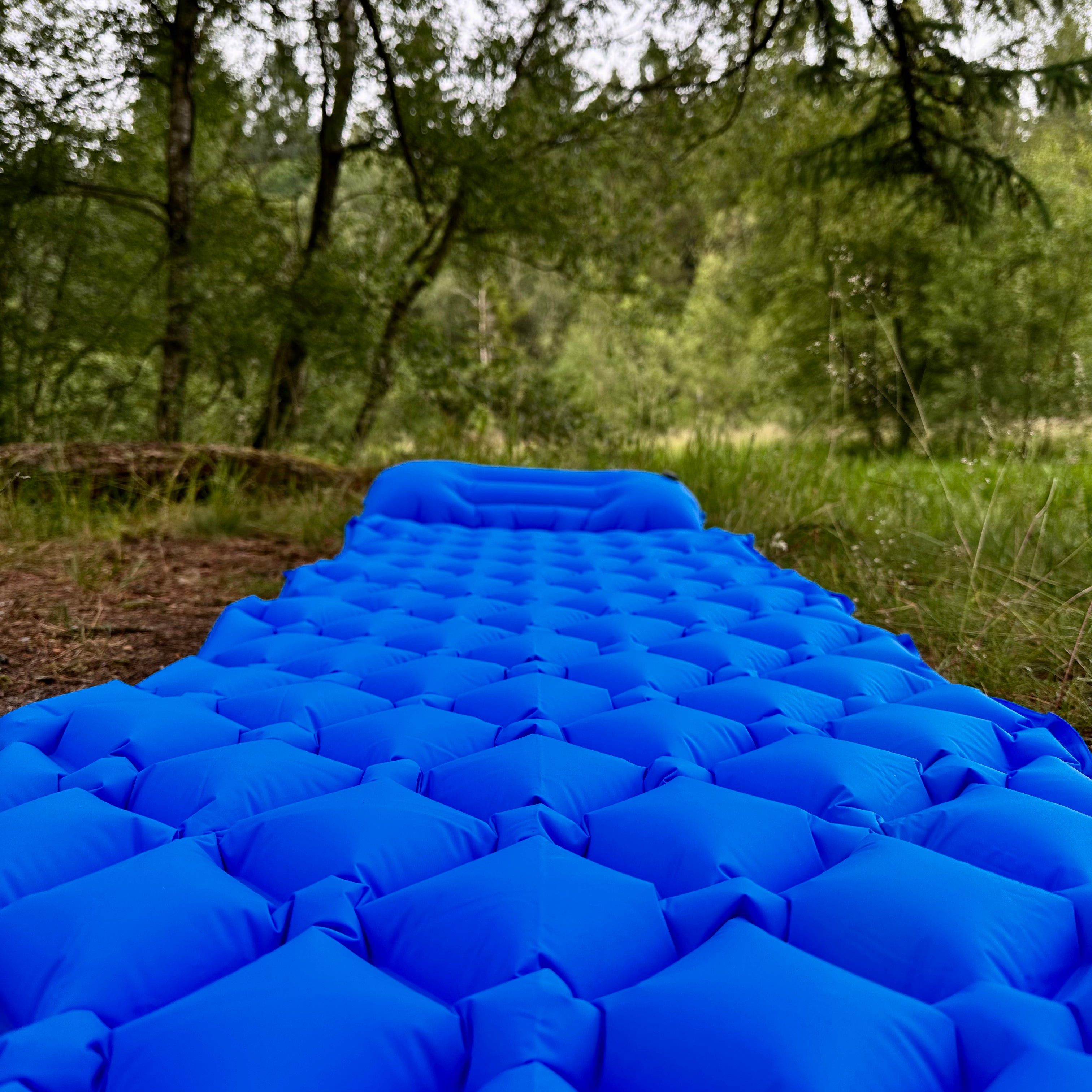 Liggeunderlag inkl. pude - Oppusteligt - Ultra Light (190 x 58 cm.)