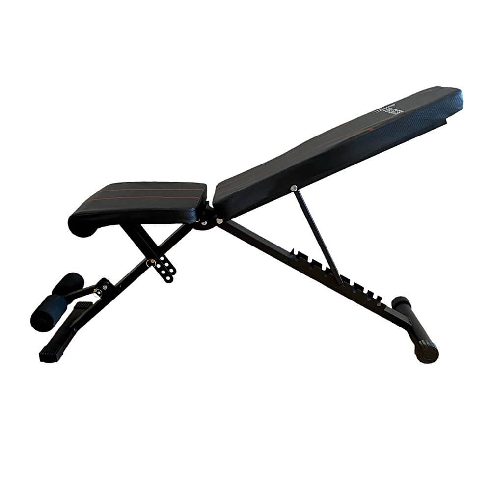 Træningsbænk - Justerbar og foldbar (Max. 200 KG)