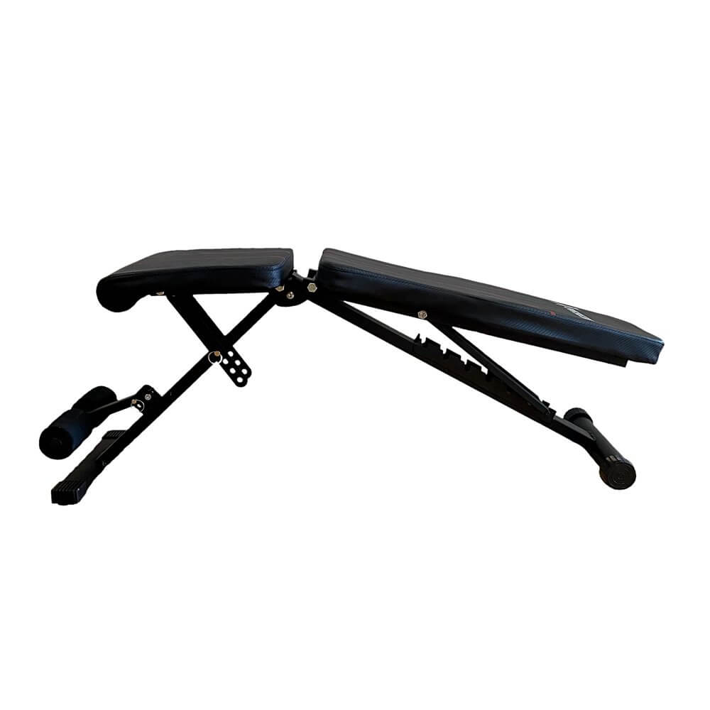 Træningsbænk - Justerbar og foldbar (Max. 200 KG)