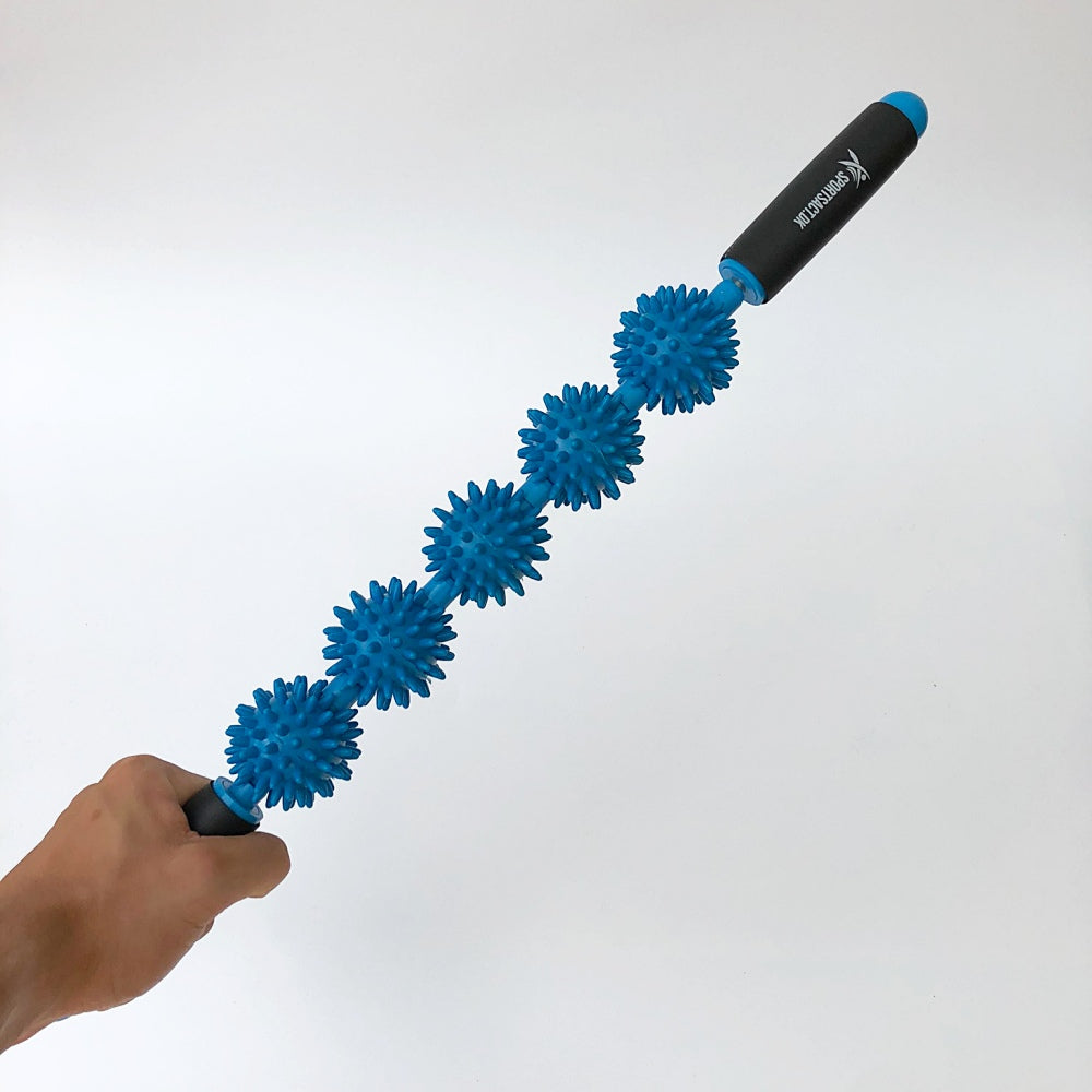 Massage Bar - Sticky Massage Roller - 53 cm. lang (Blå)