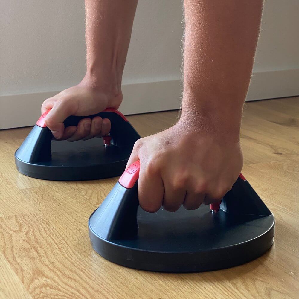 Push Up Twisters™ - Power Push Up Bar til bedre hjemmetræning