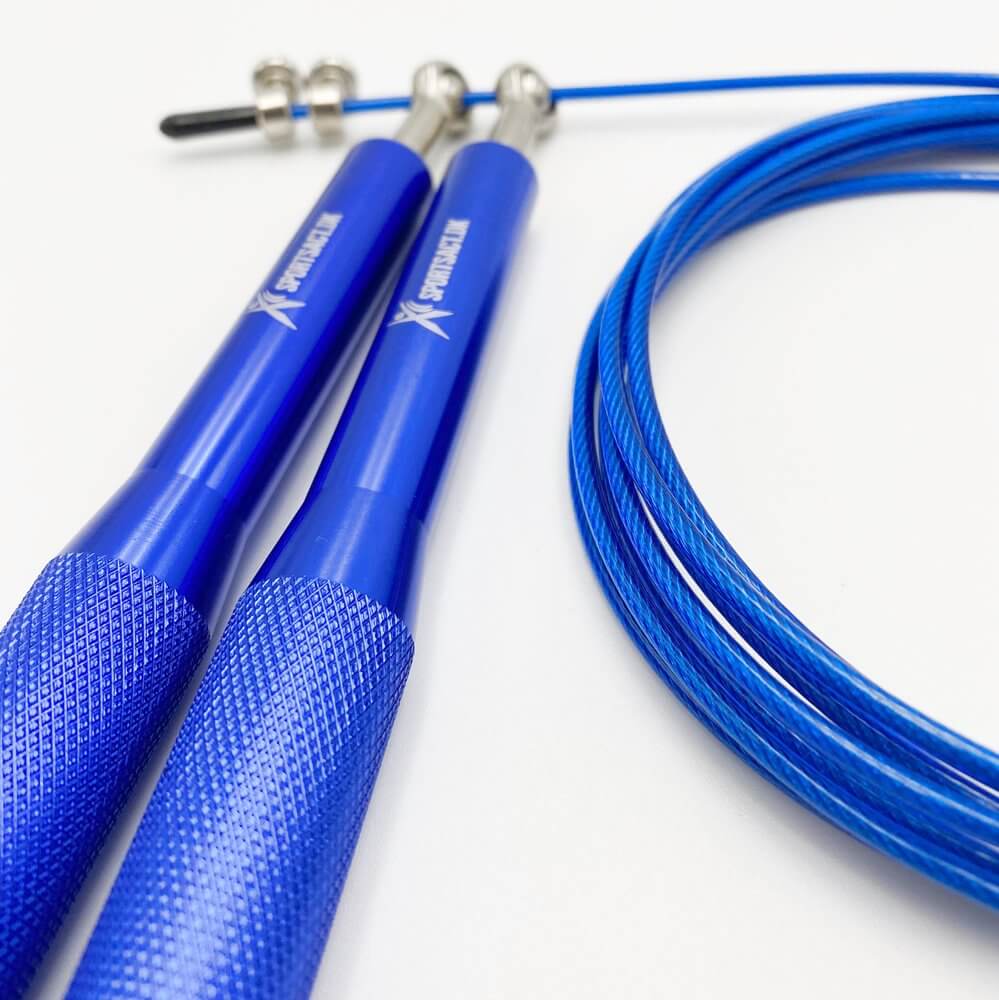 Speedrope PRO Blå fra Sportsact (Aluminium greb)