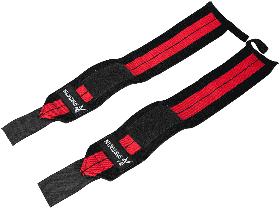 Wrist Wraps - 1 Sæt (Rød)