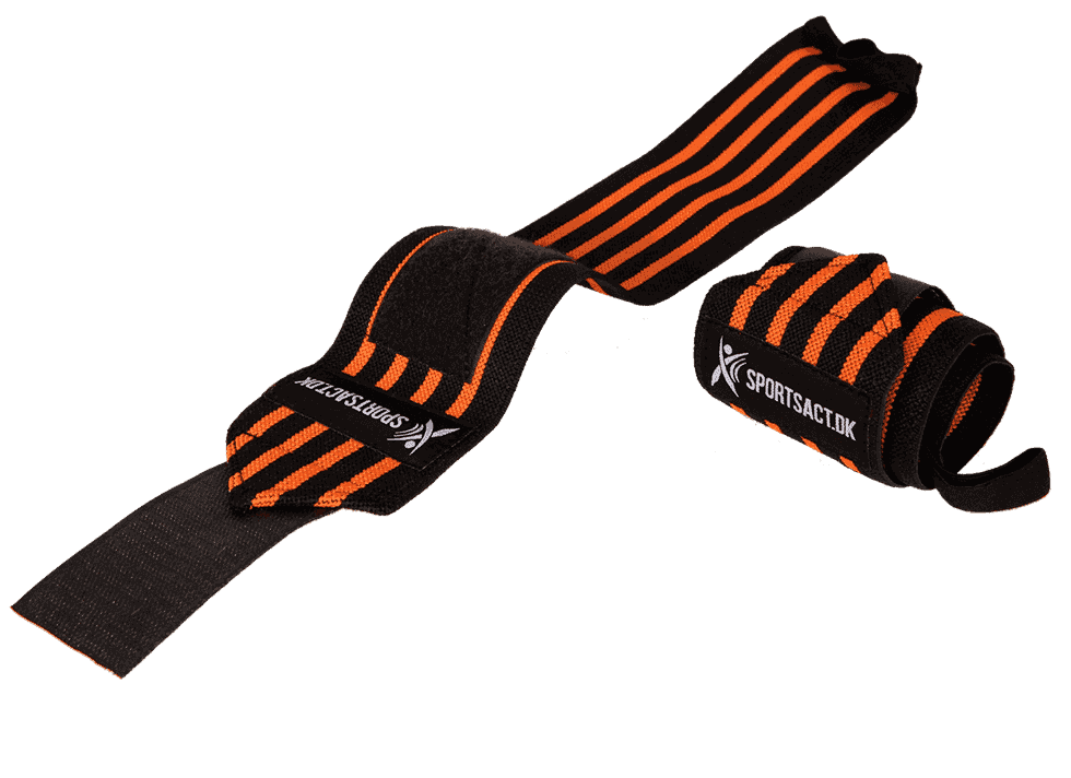 Wrist Wraps - 1 sæt (Orange)
