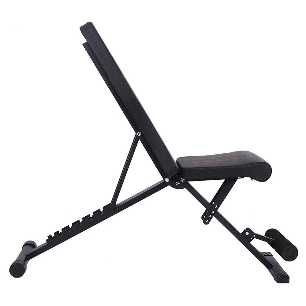 Træningsbænk - Justerbar og foldbar (Max. 200 KG)