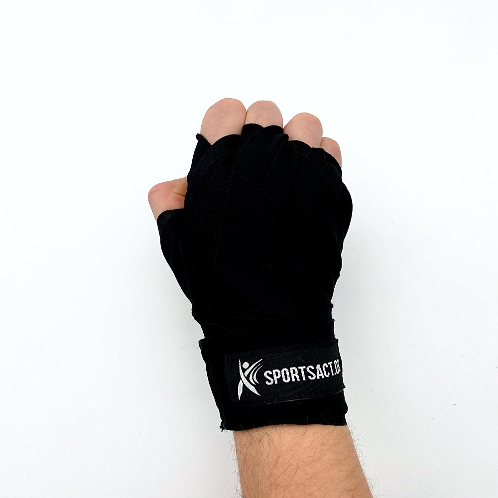 SACT Boksebandage / Håndbind -  Onesize - Black