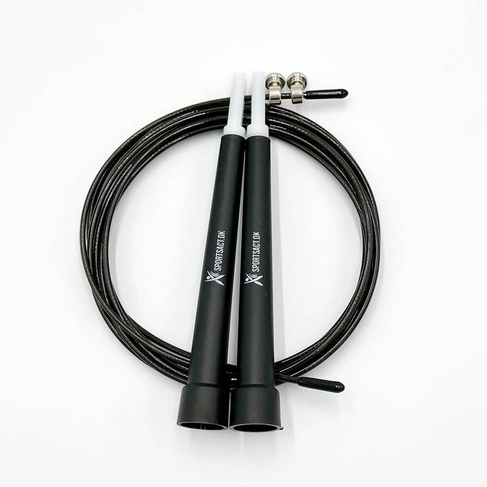 Speedrope med stålwire på 300 cm. (Justerbar)