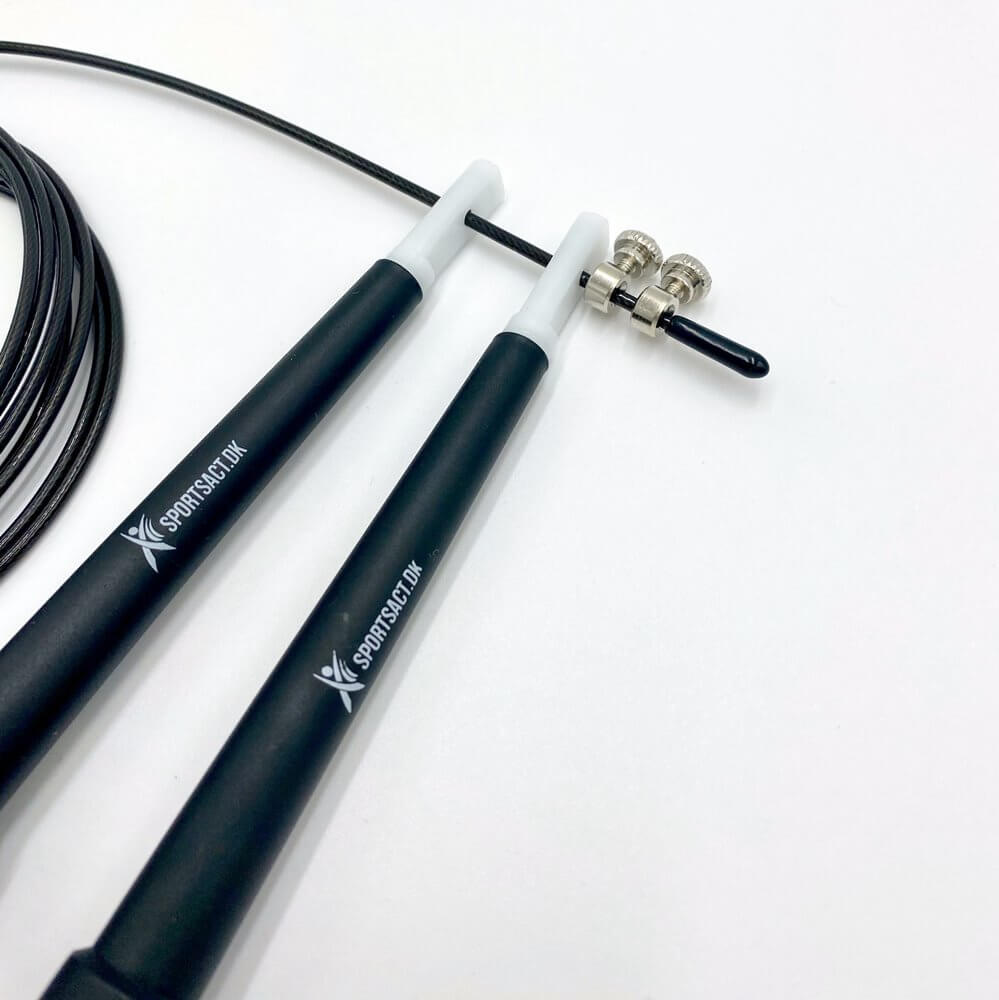 Speedrope med stålwire på 300 cm. (Justerbar)